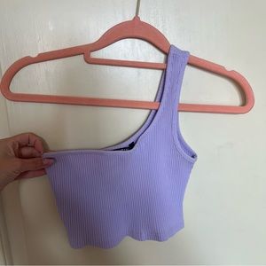 Purple tank top